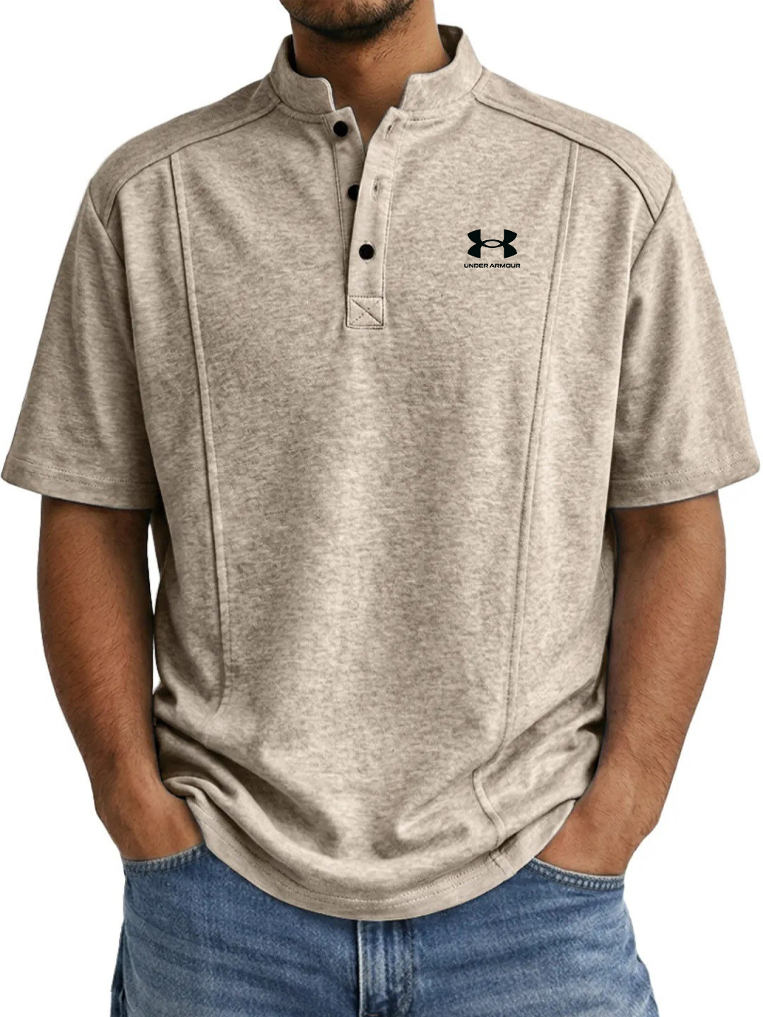 Everyday Classic Comfort Henley Shirt